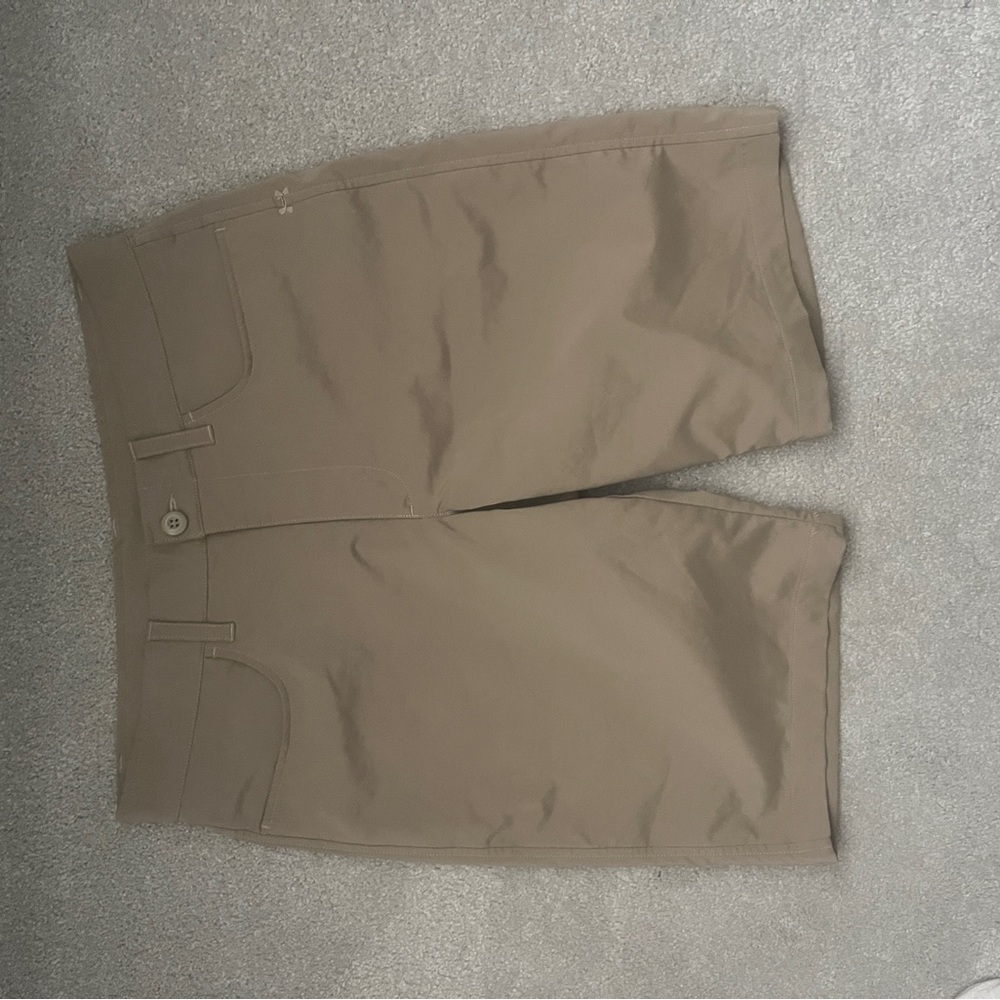 Under Armour Gray and Tan Shorts